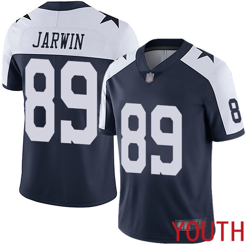 Youth Dallas Cowboys Limited Navy Blue Blake Jarwin Alternate #89 Vapor Untouchable Throwback NFL Jersey